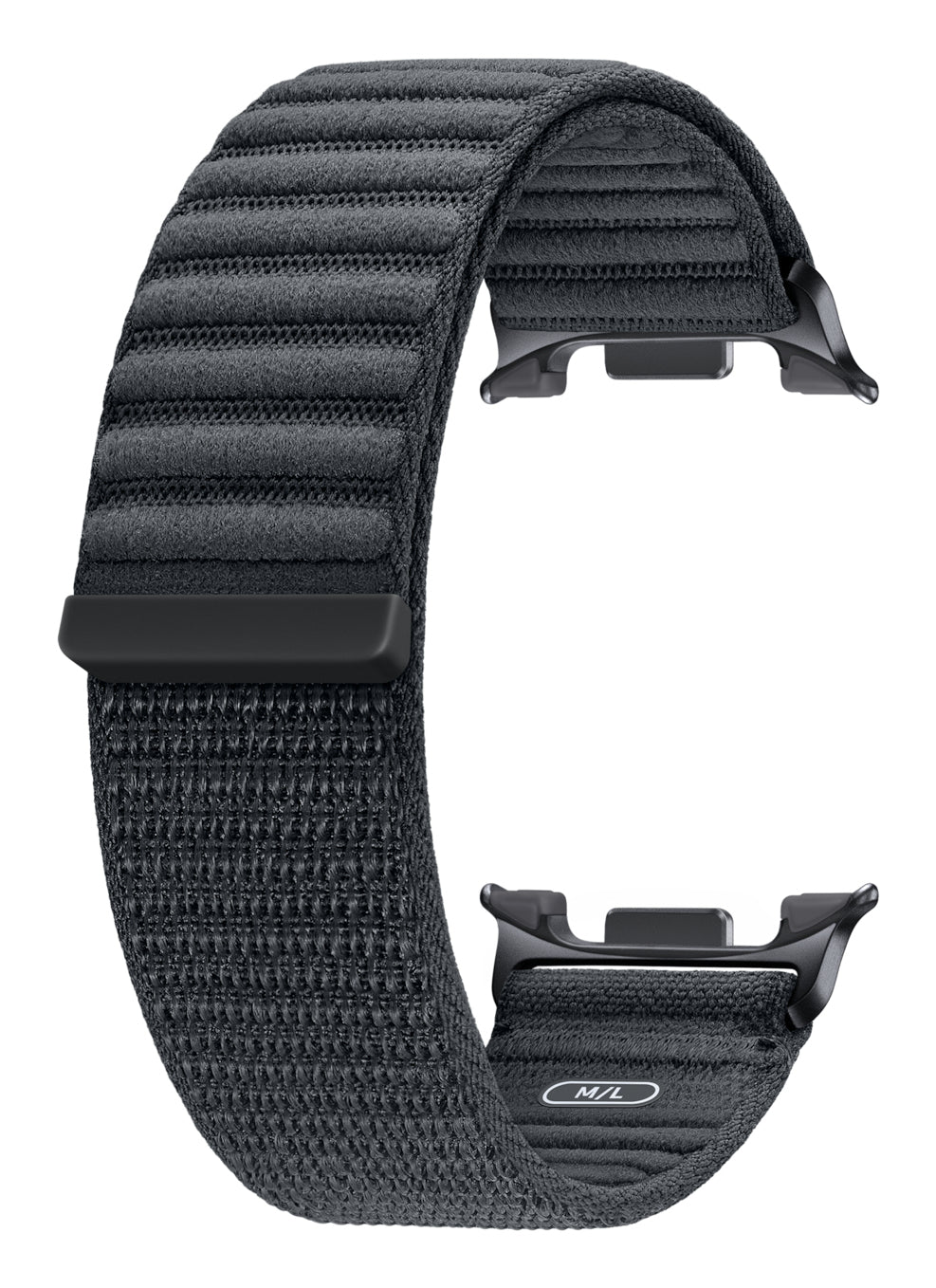 Samsung Textilarmband, Graphit, M/L, für Galaxy Watch8, Watch8 Classic