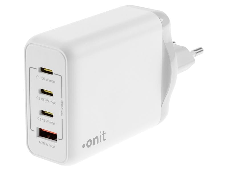ONIT Netzteil – 100 W, 2× USB-C, GaN