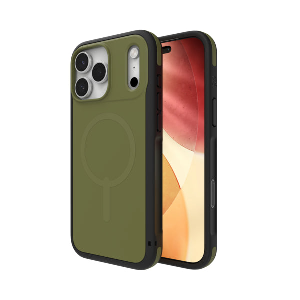 ZAGG Sedona Snap Backcover – für Apple iPhone 17 Max, MagSafe, Graphen, Grün, bis 4 m Sturzsicher