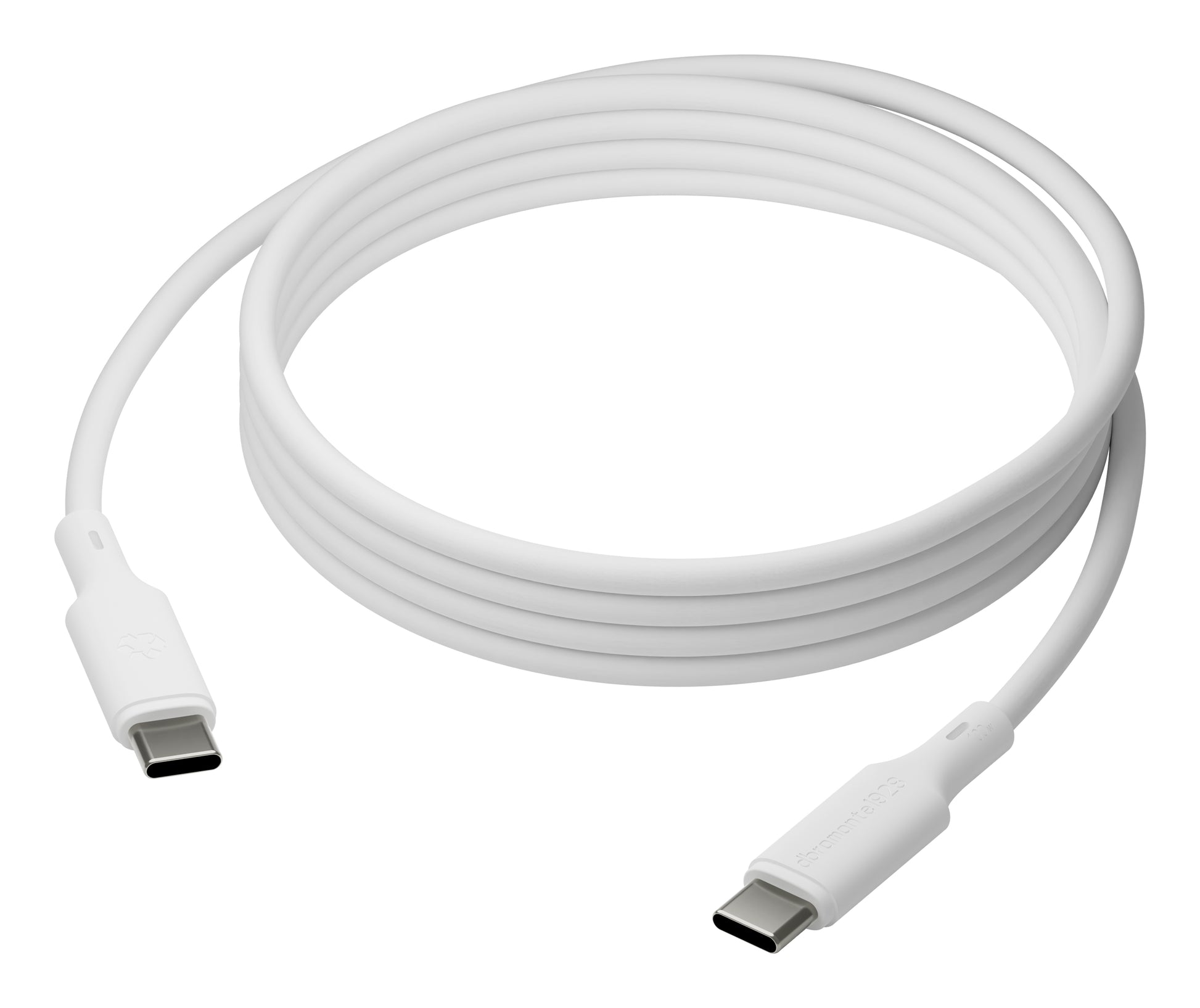 dbramante1928 USB-C auf USB-C Kabel – 2 m – PD 100 W – Weiss