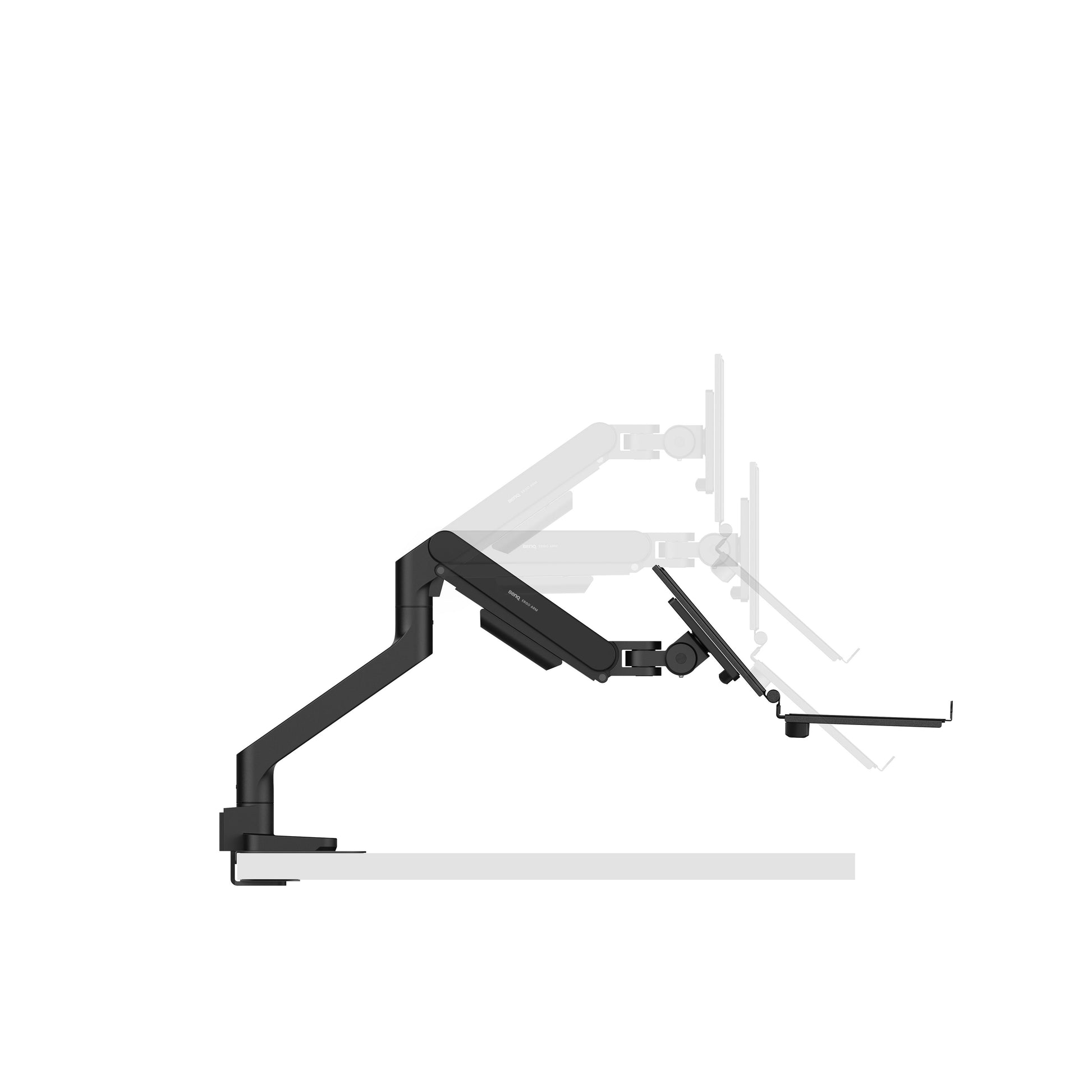 BenQ Laptop-Arm (VESA 75×75) – bis 17"/5 kg – Schwarz