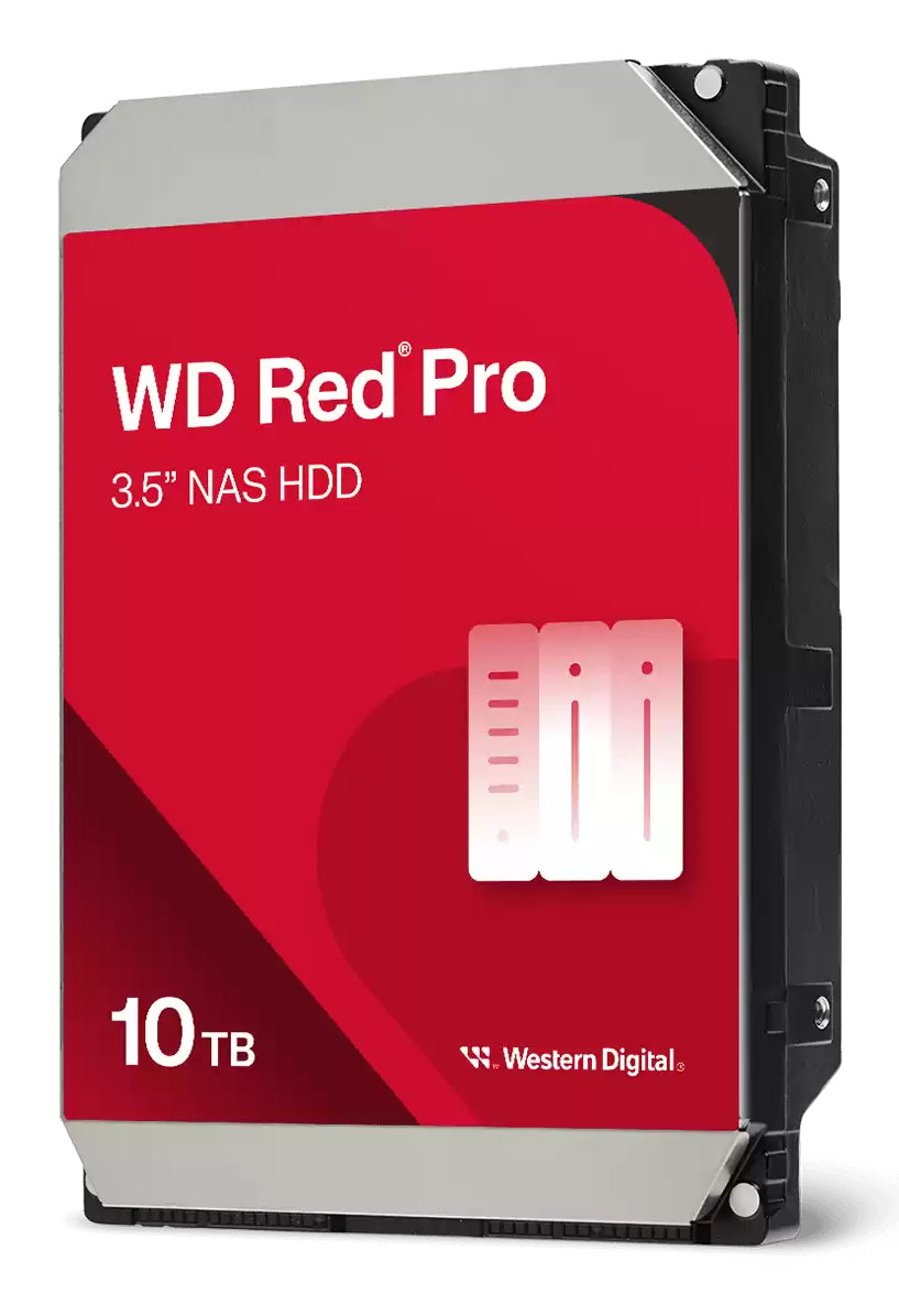 Western Digital Red Pro 10TB – NAS-kompatibel, 512 MB Cache
