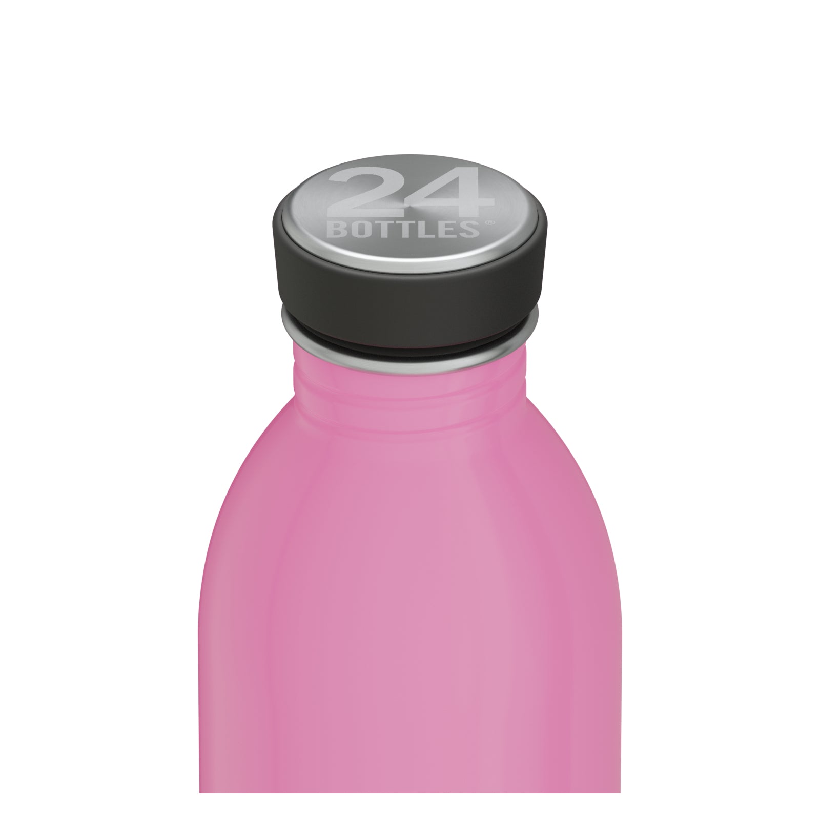 24Bottles Trinkflasche Urban Reactive – 5 dl – Edelstahl, Schraubverschluss, auslaufsicher – Pink/Blau