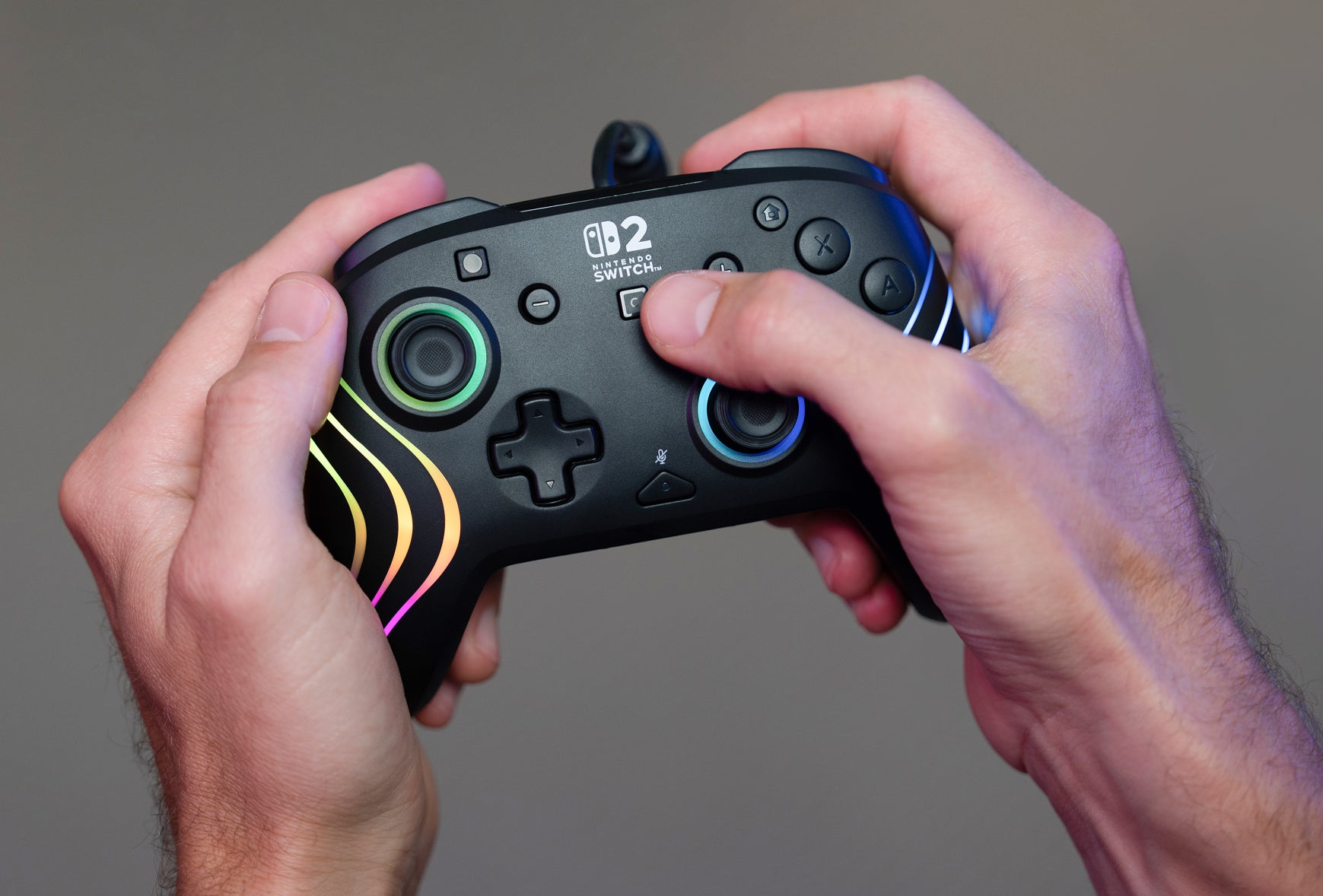 Turtle Beach Afterglow Wave – Gamepad – USB (kabelgebunden) – für Nintendo Switch, Switch 2 & Switch OLED