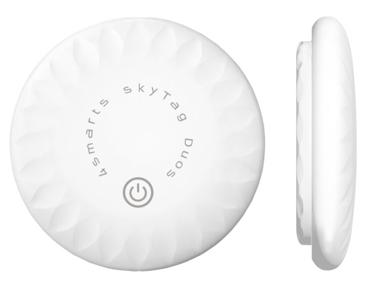 4smarts Standort-Finder SkyTag Duos – ABS, Weiss, für iPhone