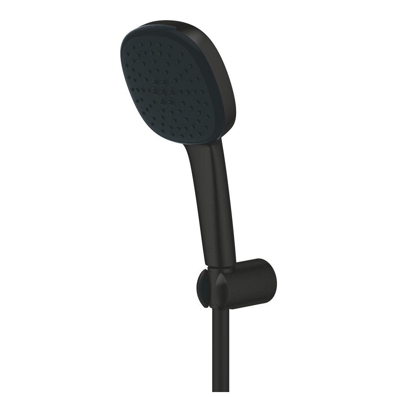 GROHE Handbrause – 11×7×12,7 cm, Metall, 1/2" Anschluss, schwarz