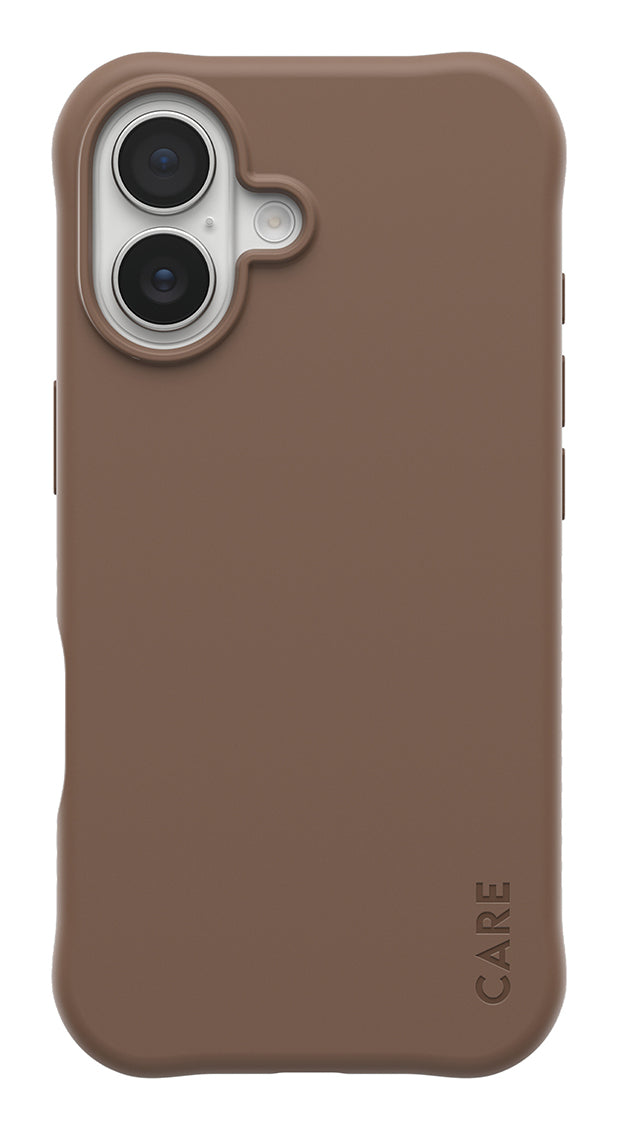 PanzerGlass Backcover CARE Samba – für Apple iPhone 17 – Espresso – TPU, MagSafe-kompatibel