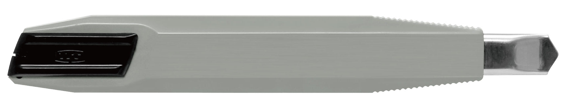 NT Cutter AR30D-SG – Abbrechmesser 9 mm, einziehbar, Edelstahl, grau