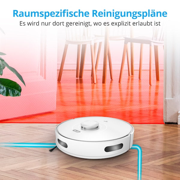 MEDION Roboterstaubsauger MD 11782 – 2500 mAh, 0,3 l, Akkubetrieb, 65 dB(A)