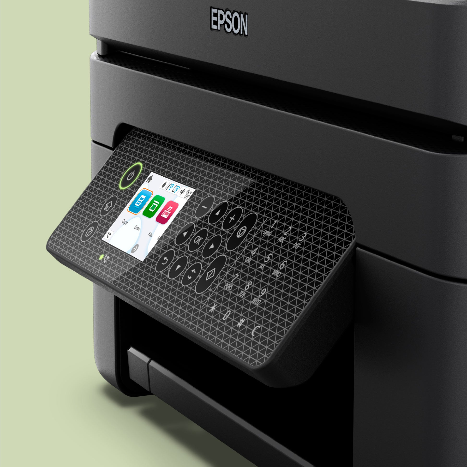 Epson WorkForce WF-2950DWF – Farbiges Tintenstrahl-MFP A4, 4-in-1 – USB/WLAN – Duplex – 33 S./Min. S/W, 18 S./Min. Farbe