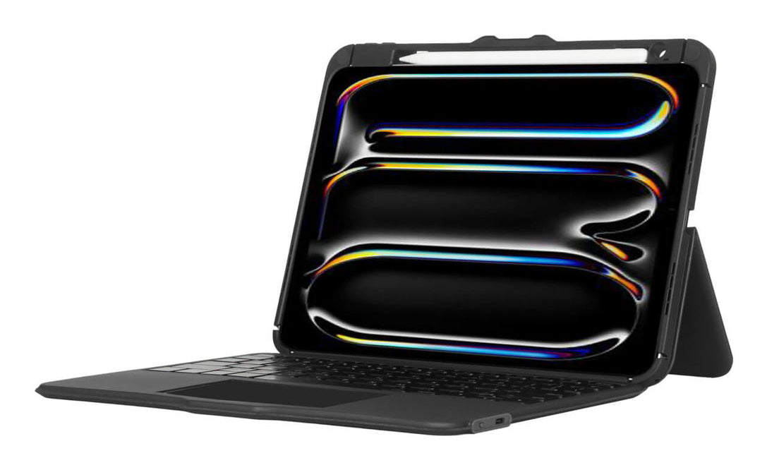 Targus VersaVu – Tastatur, kabellos (Bluetooth), ES-Layout (ES), beleuchtet – für iPad (M4) 13"