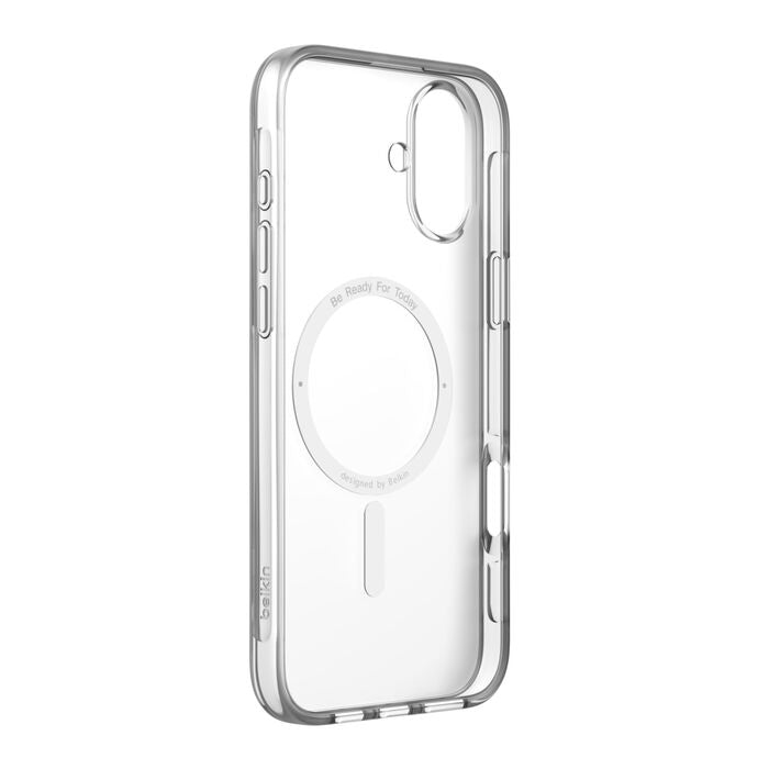 Belkin SheerForce – Rückcover – für Apple iPhone 16 Plus – transparent – MagSafe-kompatibel