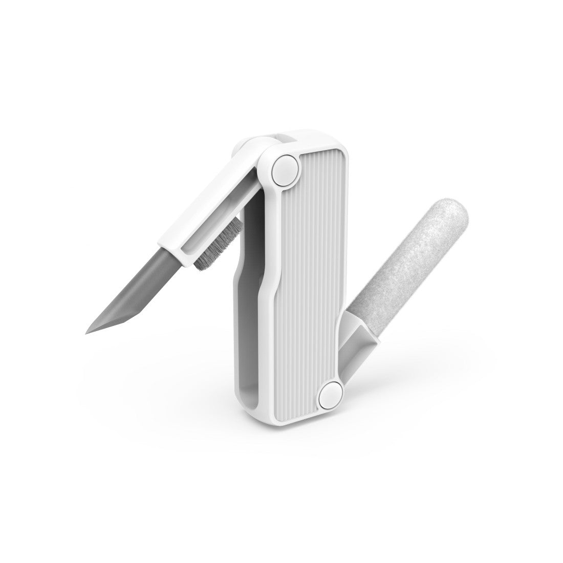 Hama 95885 – Reinigungsstift/-tuch – für AirPods, Kopfhörer – mit Bürste – Weiss