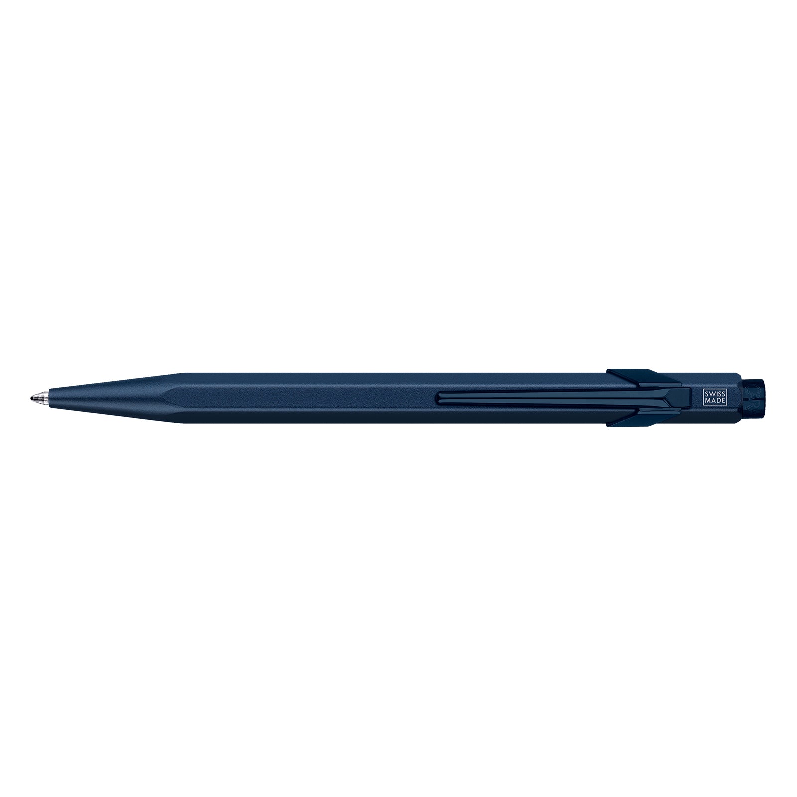Caran d-Ache Caran d'Ache 849 Nespresso Edition 6 Kugelschreiber – Schwarz, Medium, Druck, Aluminium, Blau, nachfüllbar