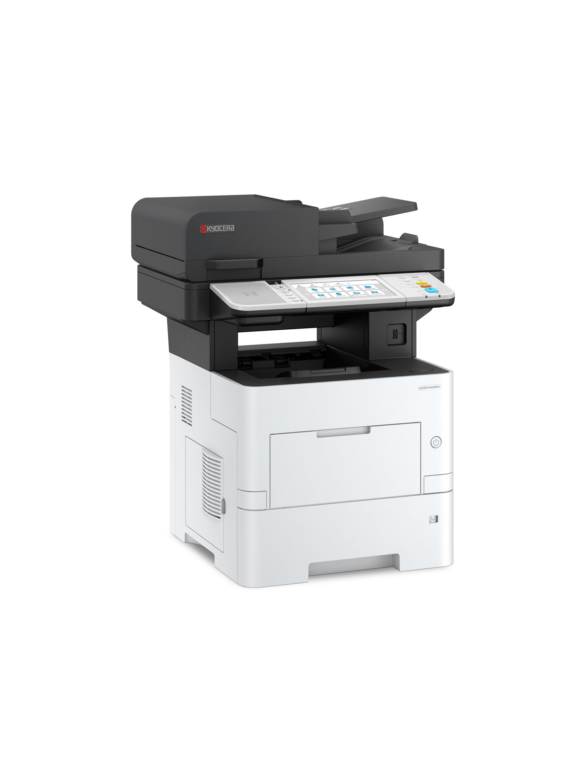 KYOCERA ECOSYS MA5500ifx – S/W Laser-MFP A4, 4-in-1 – USB/LAN – Duplex, Duplex-ADF – 55 ppm S/W