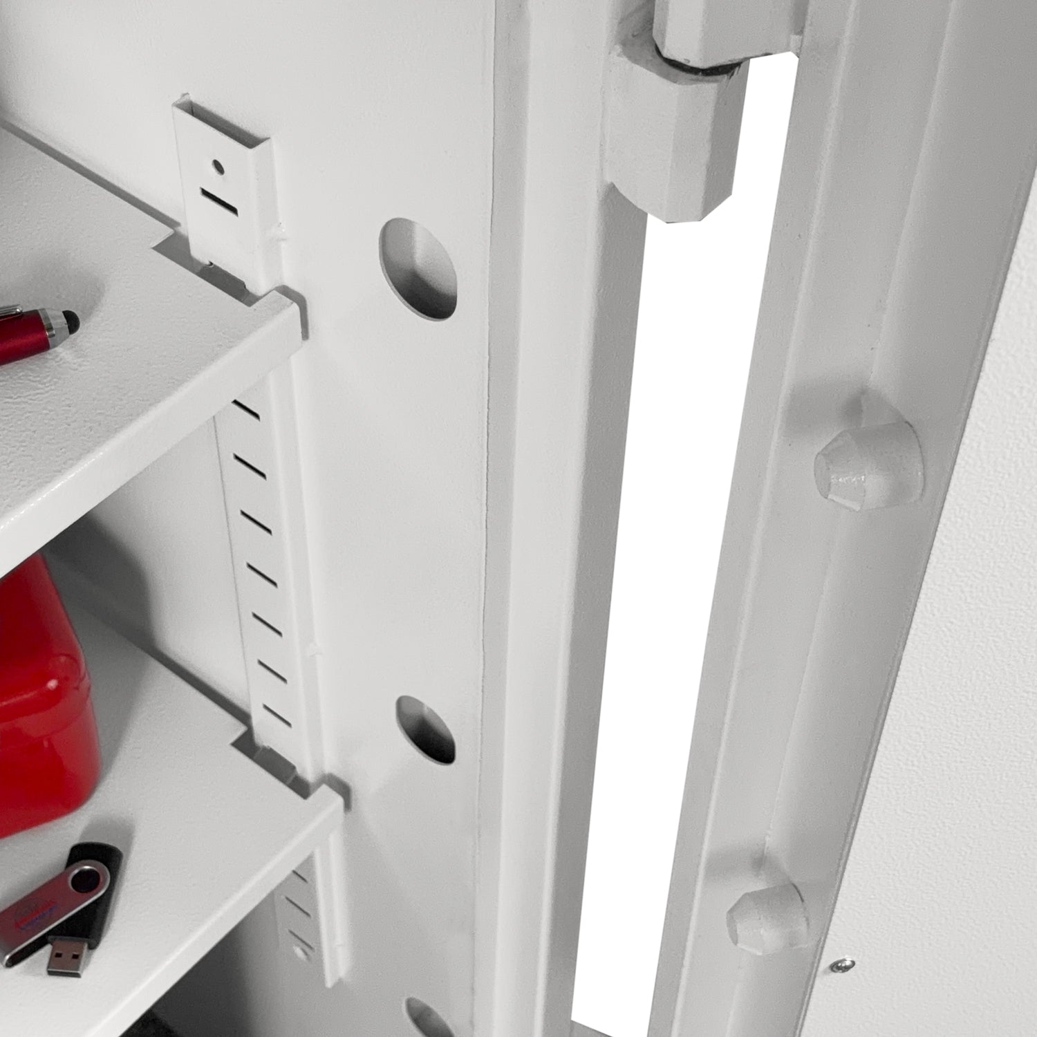 Phoenix Safe Co. Phoenix Tresor Fortress SS1455E – Elektronikschloss – 95 l – Bodenmontage – Weiss