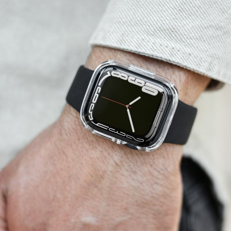 Vonmählen Silikon, Transparent, für Apple Watch Series 9 45 mm