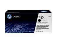 HP Toner 49A – Schwarz, 2500 Seiten – für Mono-Laserdrucker/Multifunktionsgeräte