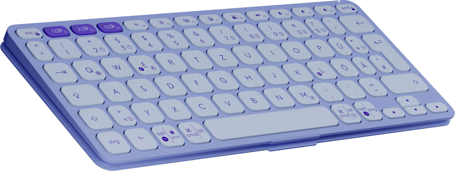 Logitech Keys-To-Go 2 – Tastatur, DE-Layout (DE), Lila