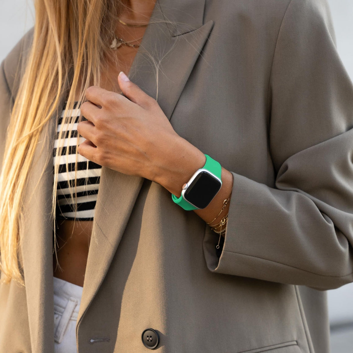 Vonmählen Classic Band 2 – Sportband, Green Haven, für Apple Watch