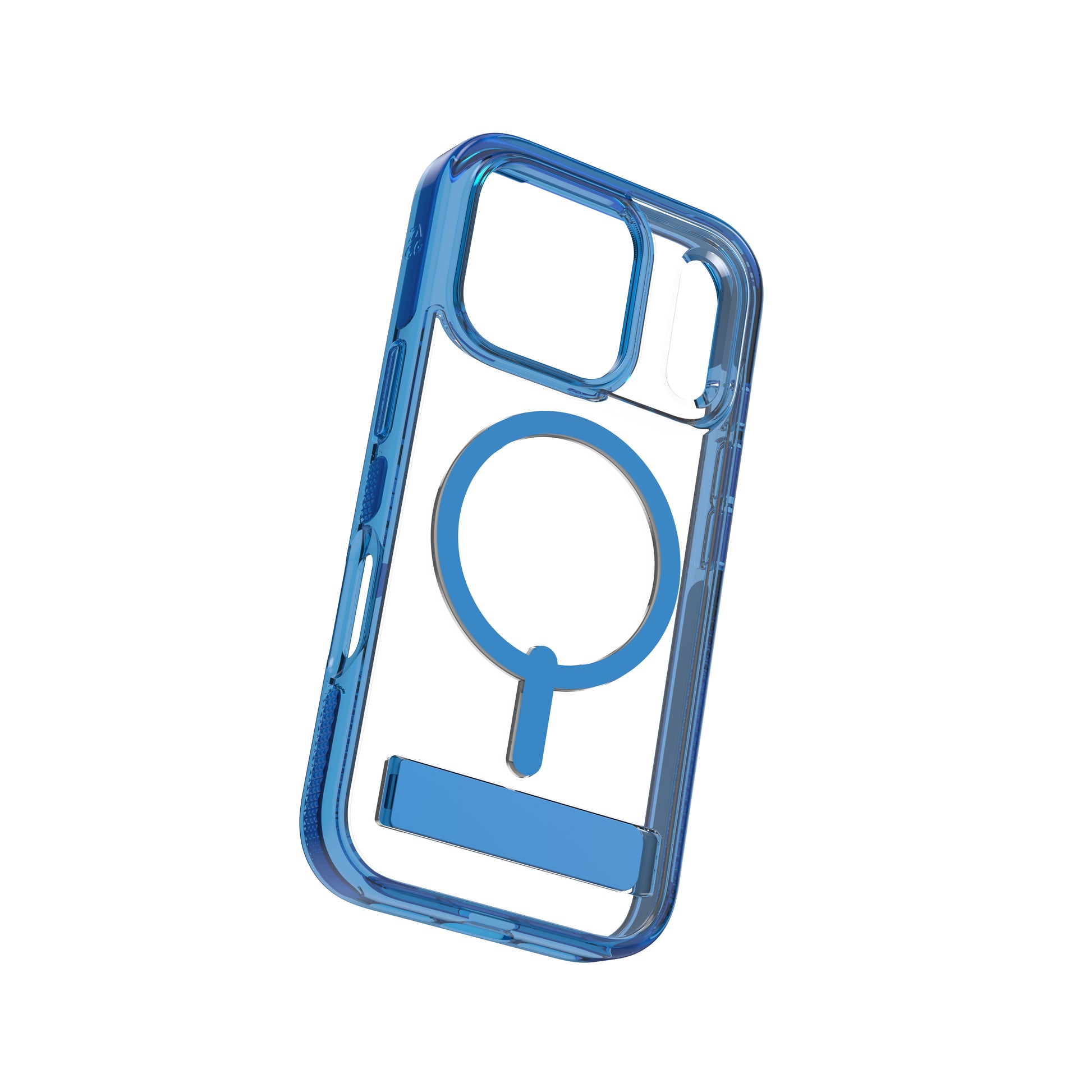ZAGG Santa Cruz Snap Backcover – für Apple iPhone 17 Pro – Graphen, Blau/Transparent, bis 4 m sturzsicher
