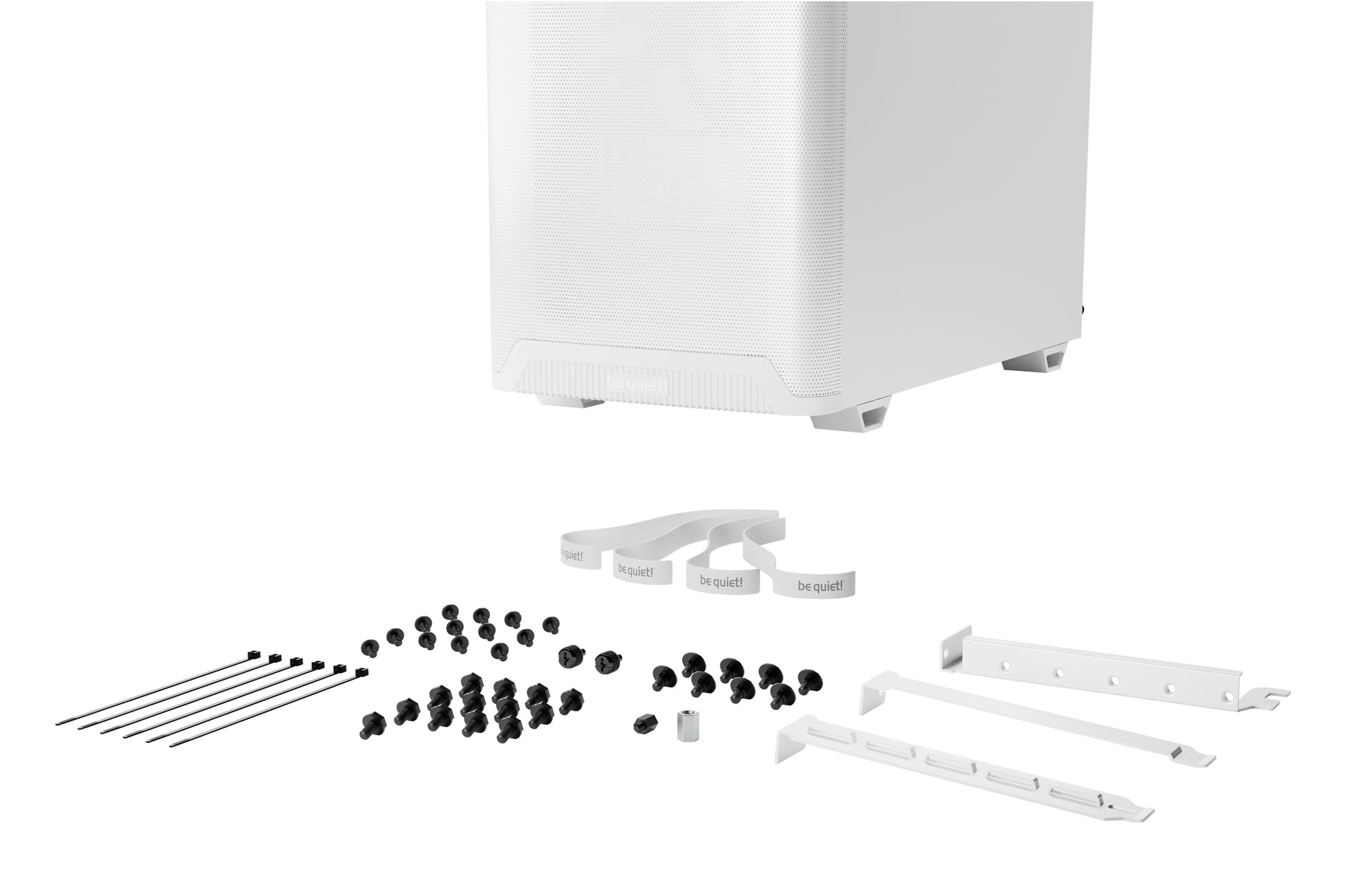 be quiet! be quiet Pure Base 501 LX – Midi-Tower – Weiss, ATX/mATX/Mini-ATX, 3×120/1×140 mm, 36,8 cm GPU