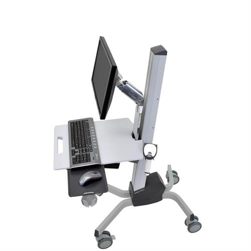 Ergotron Boden-Prospektständer NEO-FLEX – für 27", mit Rollen, VESA MIS-D
