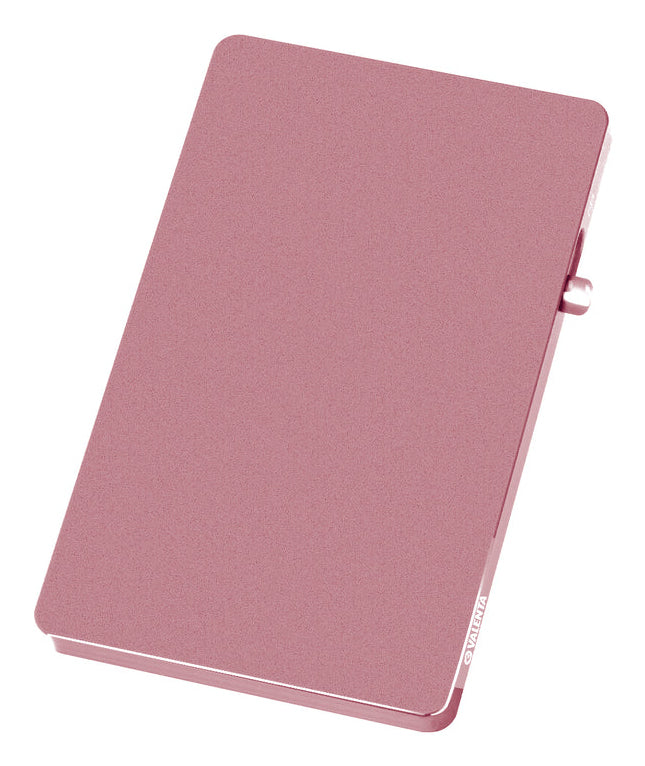 Valenta Halterung – für MagSafe, 67 × 100 × 9,5 mm, Aluminium, rosa