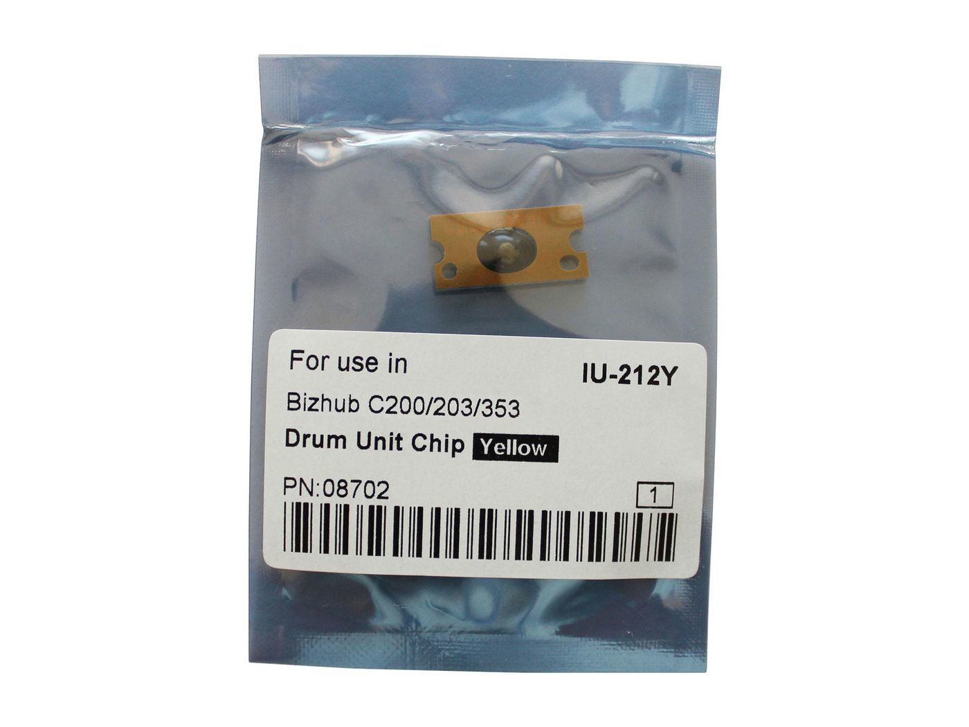 CoreParts Zubehör/Ersatzteil Trommel-Chip, Grün – für Bizhub C200/C200E/C203 und andere