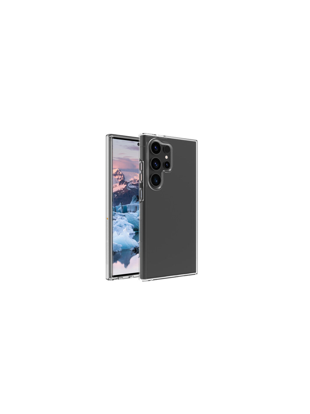 dbramante1928 Iceland Ultra Backcover – für Samsung Galaxy S24 Ultra, D3O, Transparent