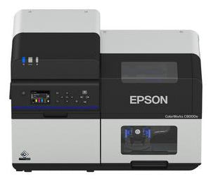 Epson ColorWorks C8000e MK – Farbetikettendrucker, Tintenstrahl, 25,4–112 mm, 600 × 1200 dpi, USB, WLAN