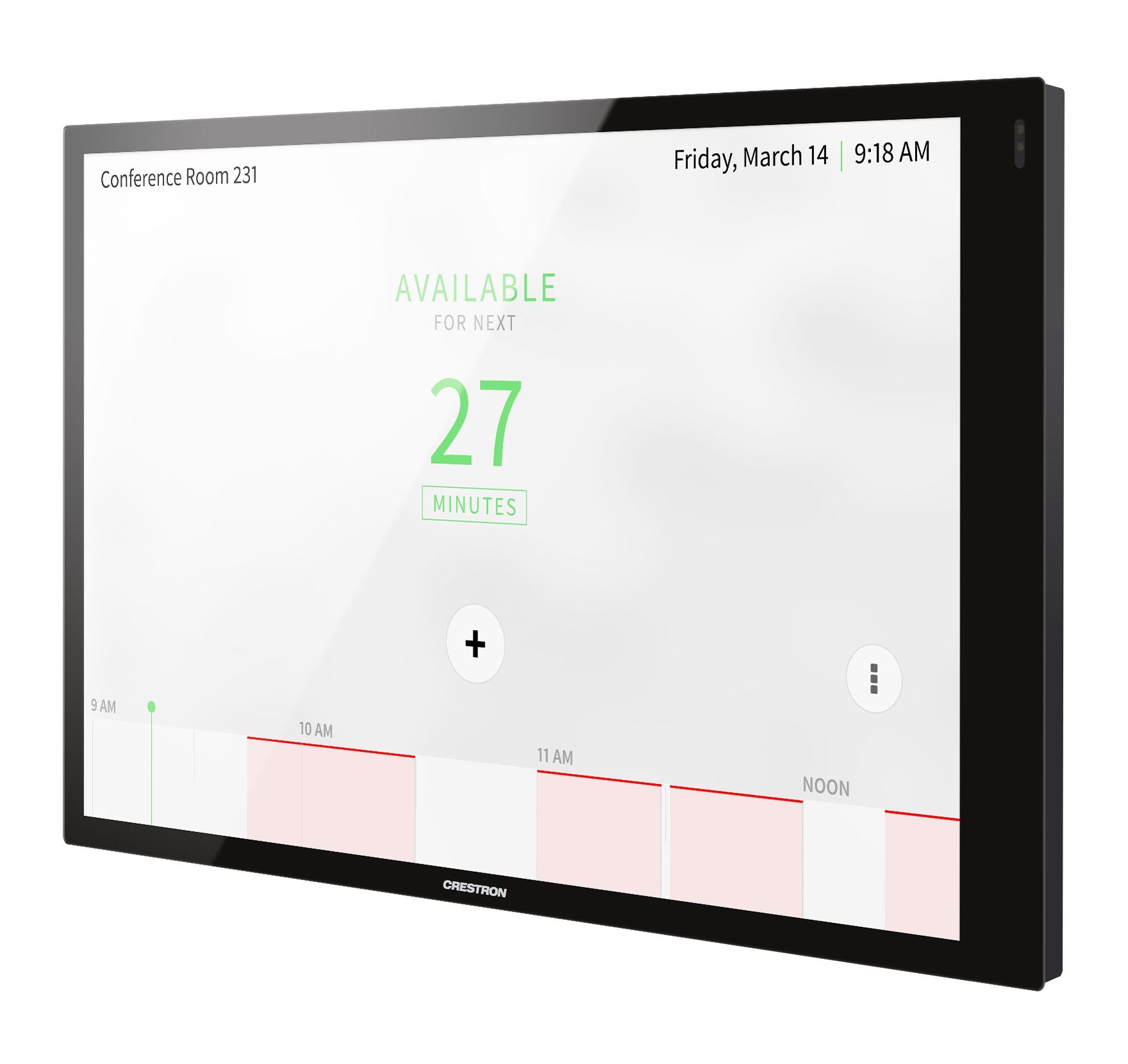Crestron TSS-1070-B-S – Touch-Monitor 10,1" – 1920 × 1200, PCAP, Ethernet/USB