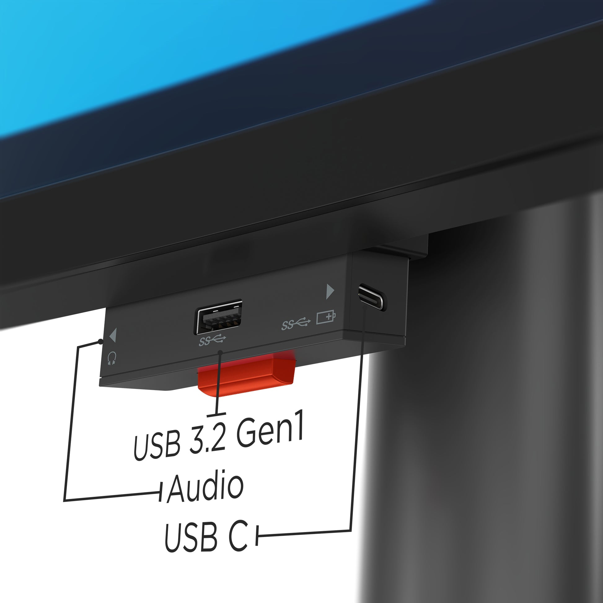 Lenovo ThinkVision – Monitor, 39,7" 5K WUHD (5120 × 2160), IPS, Thunderbolt 4, HDMI, DisplayPort, LAN