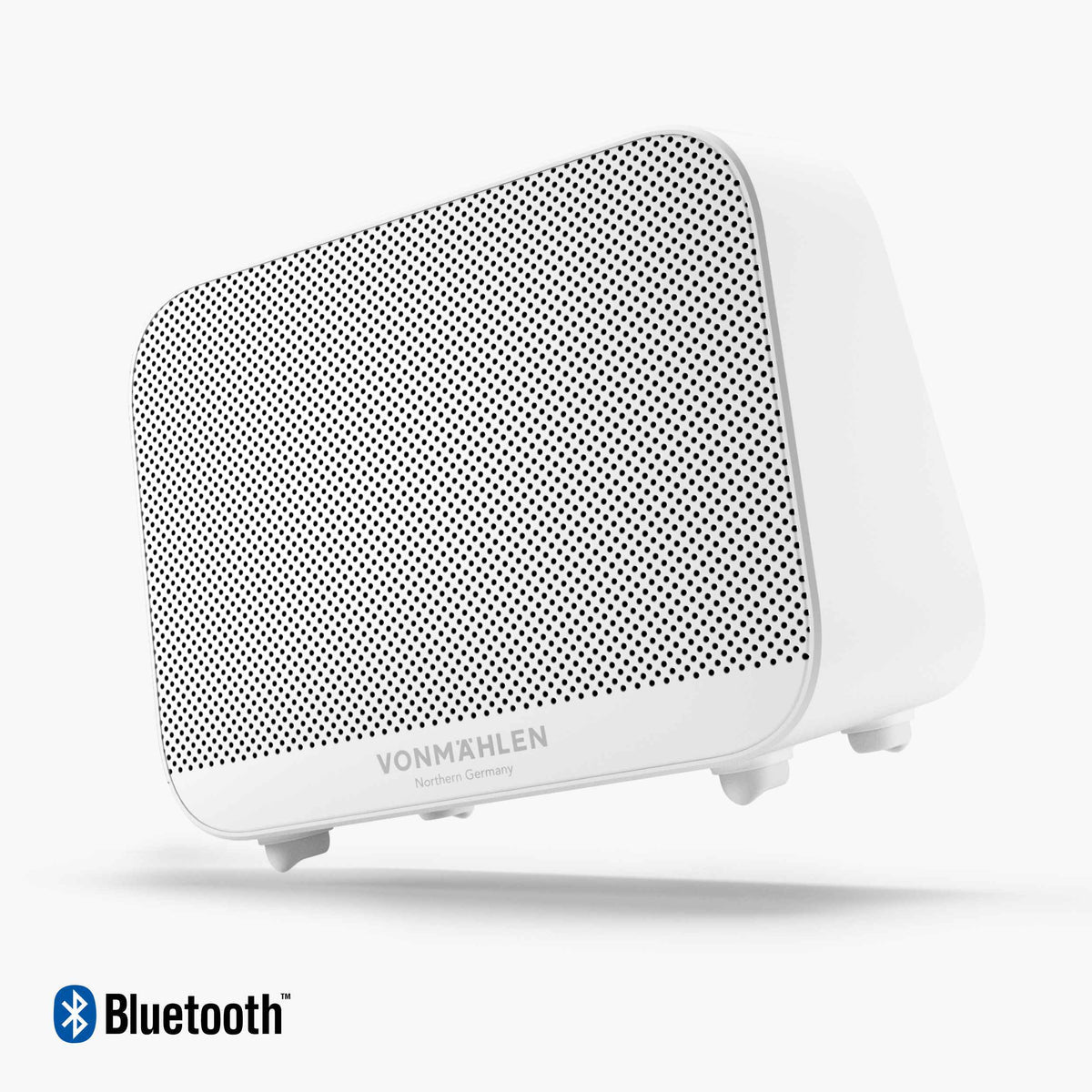 Vonmählen Air Beats Go – Bluetooth-Lautsprecher – 5 W, IP67, 10 h, Weiss