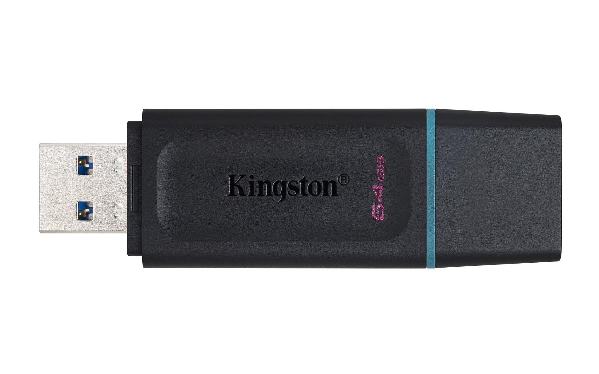 Kingston Technology Kingston DT Exodia USB-Stick – 64 GB, USB 3.2 Gen 1, Schwarz + Türkis