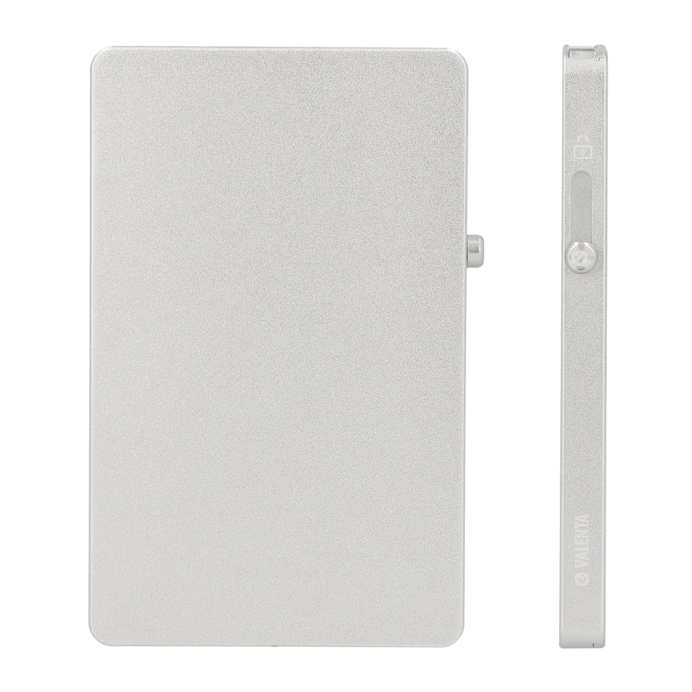 Valenta Halterung – für MagSafe, 100 × 66 × 7,1 mm, Aluminium, Silber