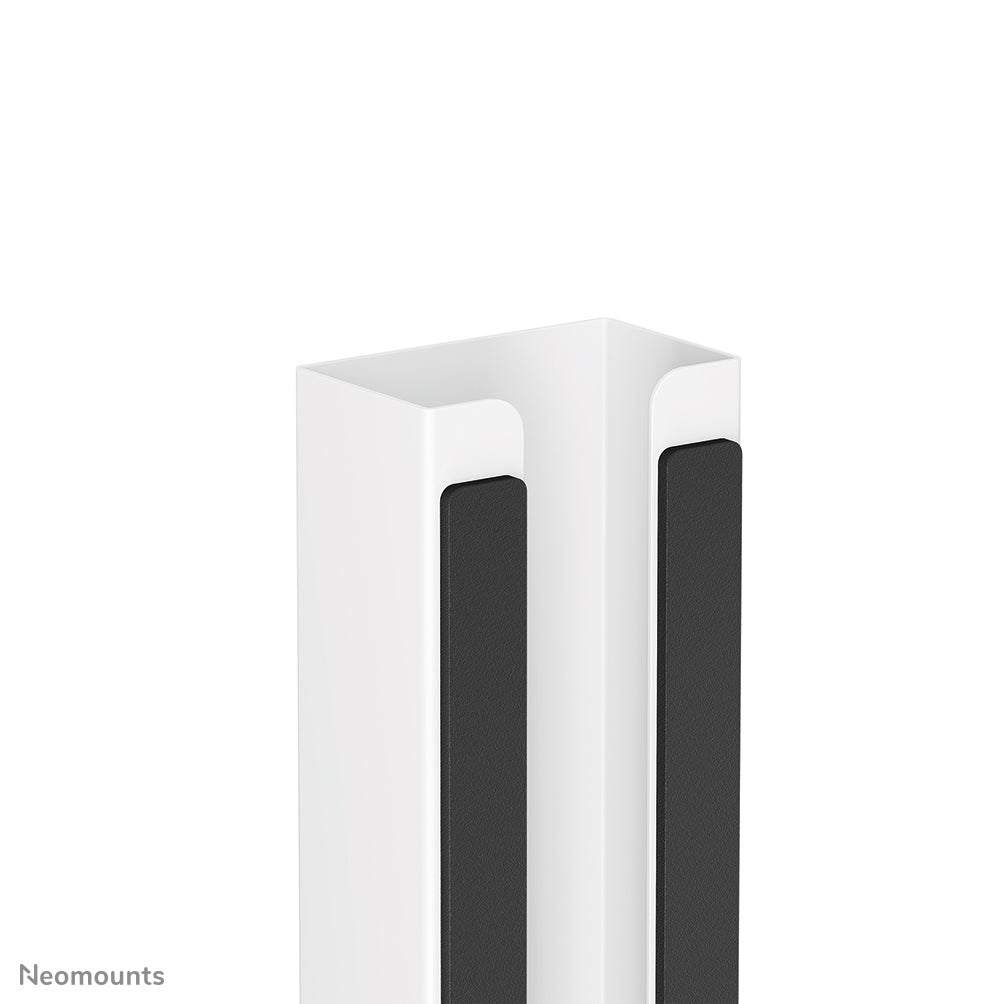 Neomounts ADS06-123WH Untertisch-Kabelwanne – 50 × 32 × 350 mm – Stahl – Weiss, magnetisch, 1 Stk.