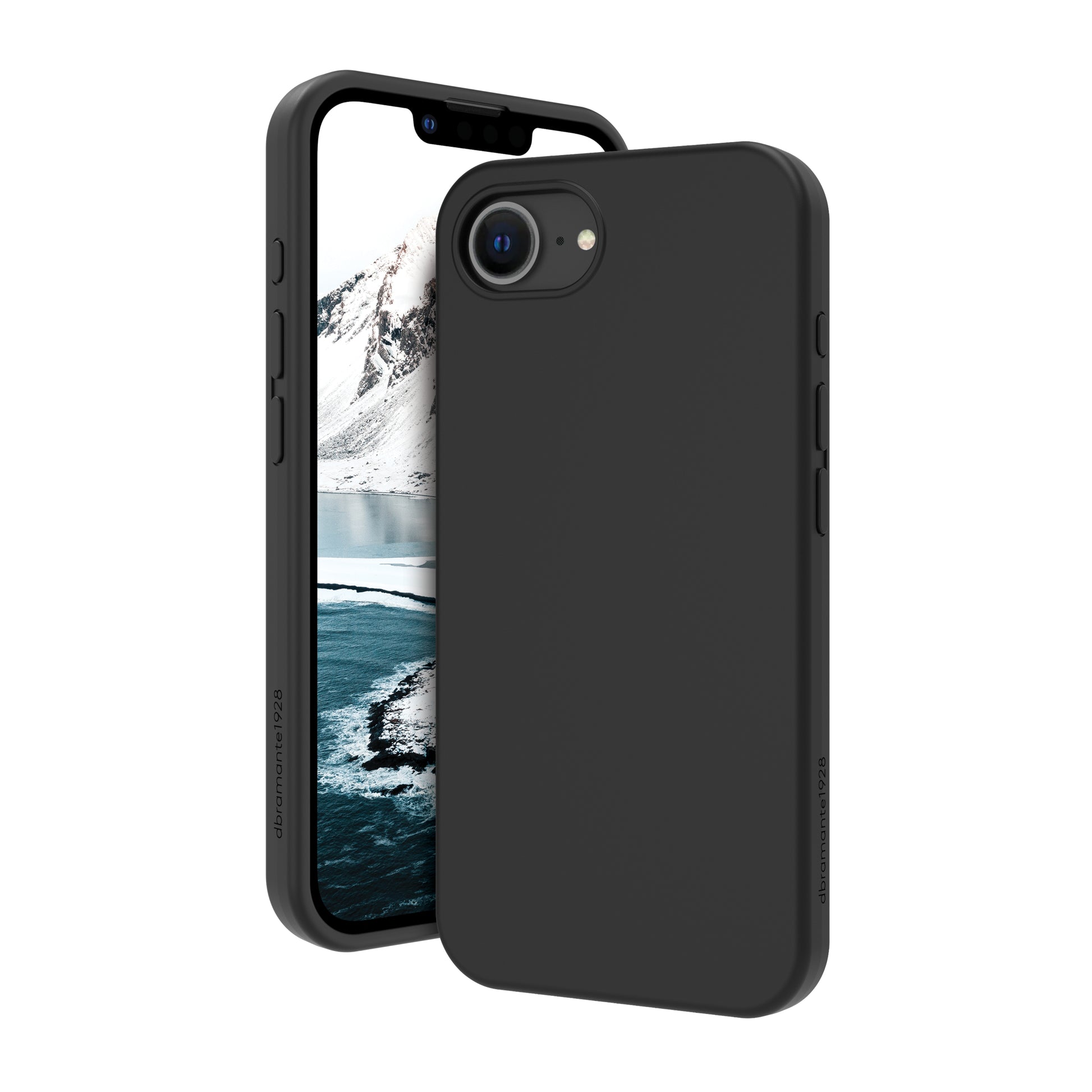dbramante1928 Costa Rica – Backcover – für Apple iPhone 16e, Recycling-Kunststoff, Night Black