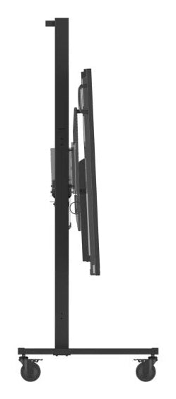 Viewsonic VE-MT-001 – Lenkrolle, 75 kg Tragkraft, SPCC, Schwarz, für VB-STND-104