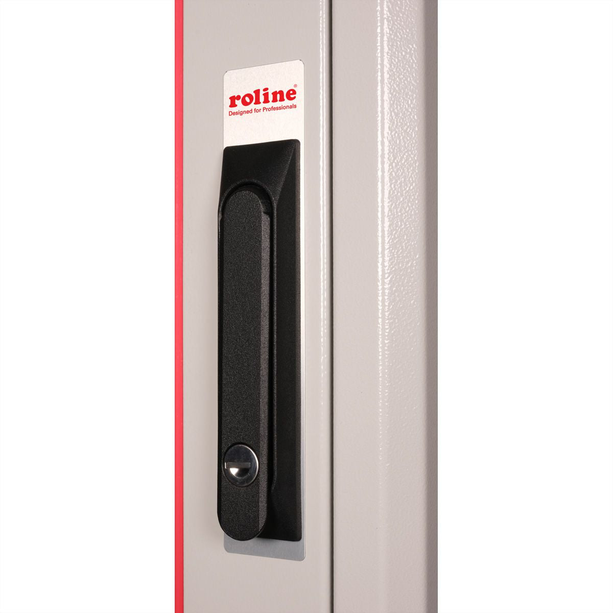 ROLINE Basic – 19" Netzwerkschrank 32U, IP20, abschliessbar, 600 × 800 × 1560 mm, lichtgrau, Stahl