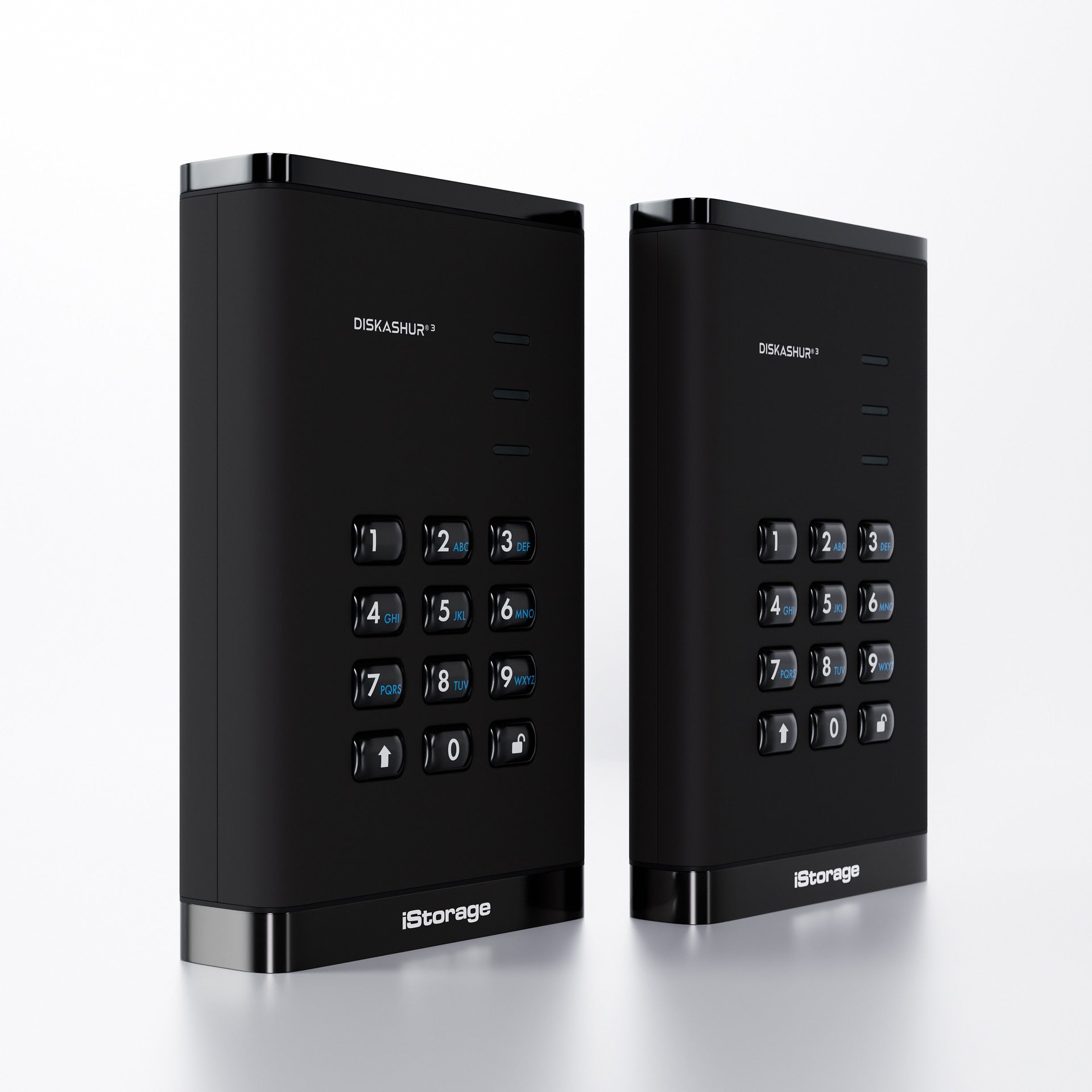 iStorage diskAshur3 – 4 TB (vorinstalliert), für 2,5" HDD, USB 3,2 Gen 1 (USB-C)