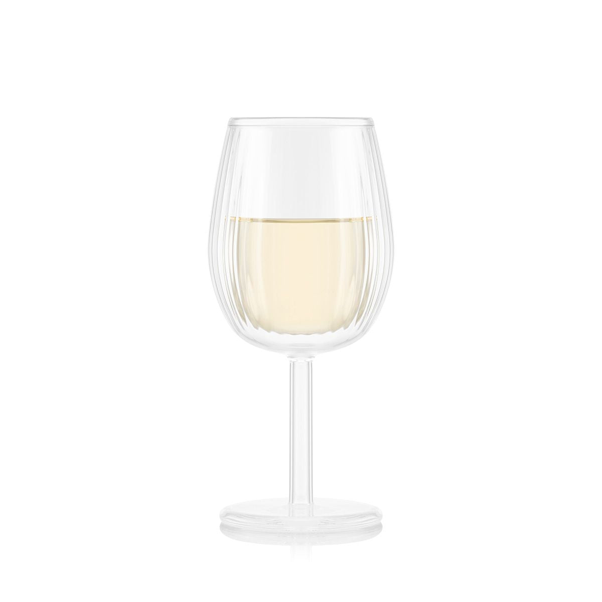 Bodum Douro Weissweinglas – 0,20 l, Borosilikatglas, Transparent, spülmaschinenbeständig, 2 Stück