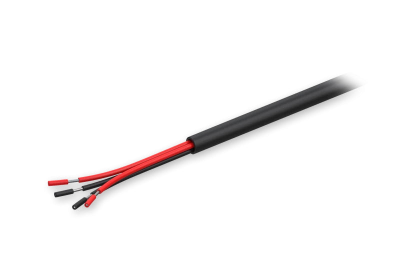 Teltonika 4-poliges Stromkabel – offen, 1,5 m, 300 V/4,5 A, schwarz
