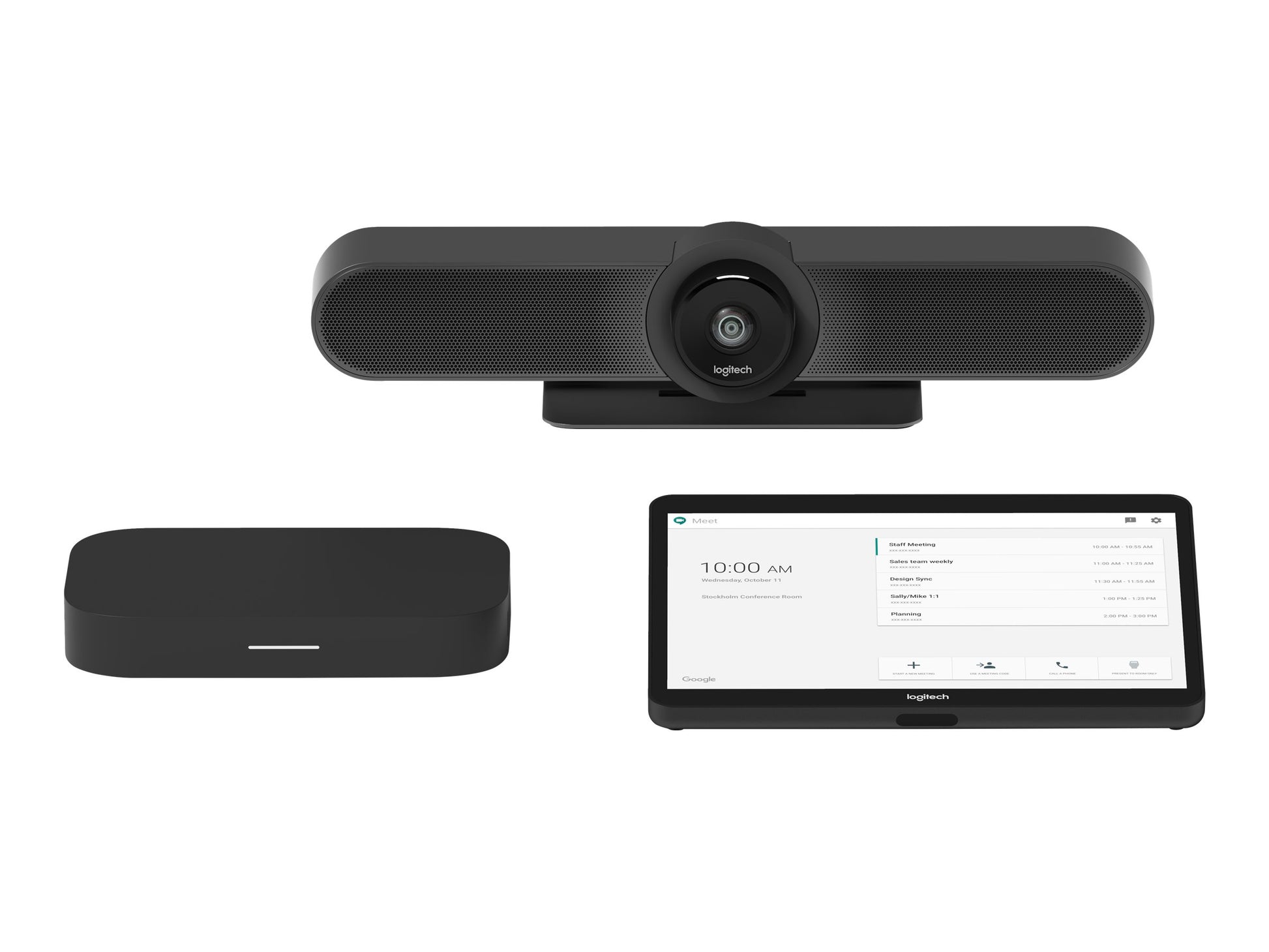 Logitech Tap Small Room – Touchpanel – für Google Meet, MeetUp 2