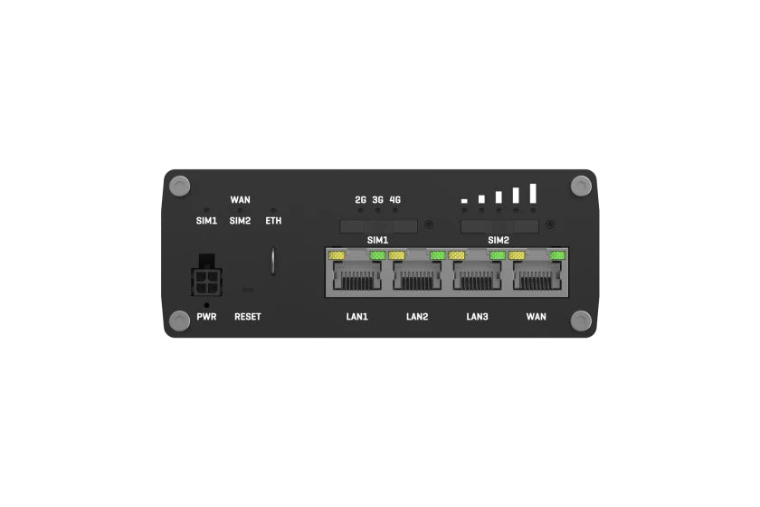 Teltonika RUTM09 – VPN-Router – 4×GbE LAN, 1×GbE WAN, 4G LTE (Kat 6), Dual-SIM