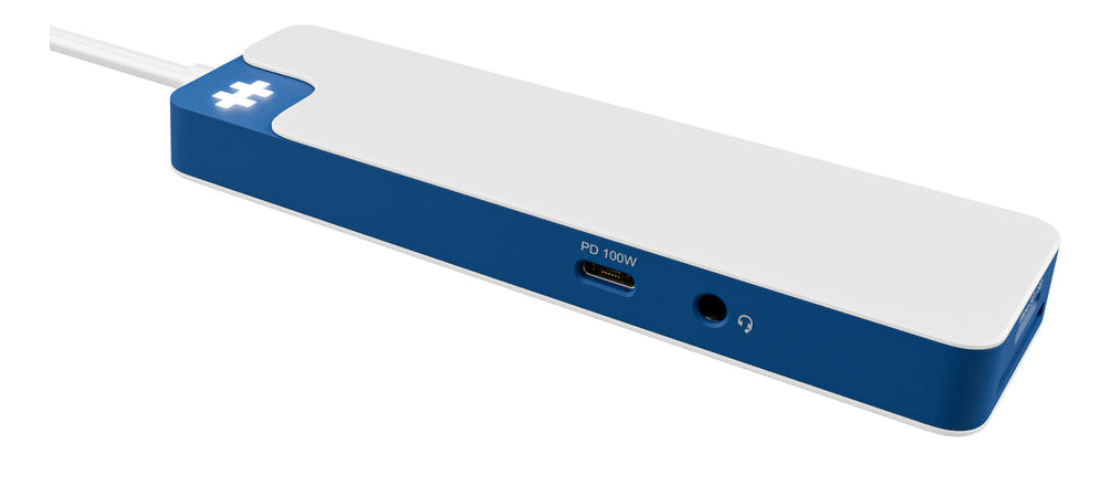 Targus HyperDrive Flex USB-Hub – USB-C, 1× HDMI, 5× USB-A, 100 W PD, microSD, für Windows/Mac