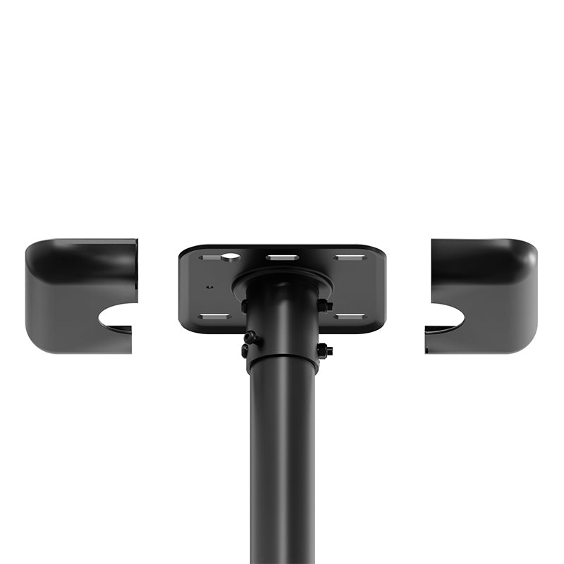 Hagor CPS – Deckenflansch, Schwarz, 205×205×87 mm