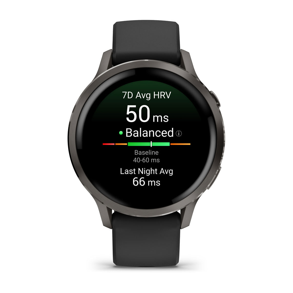 Garmin Venu 4 – Smartwatch – 41 mm, GPS, Bluetooth, AMOLED, Gorilla Glass, 5 ATM, Schwarz, Sportarmband