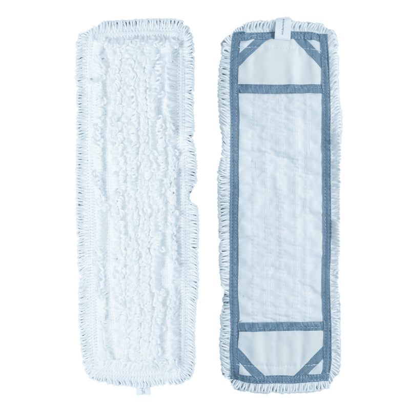 CREaCLEAN Wischbezug CrystalMop – 2 Stk. – Baumwolle – 47,0 × 14,0 cm