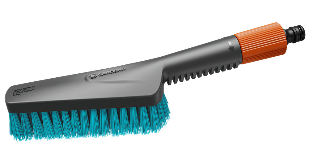 Gardena Scheuerbürste Cleansystem – 29,9×6,5×8,5 cm, grün/grau/orange